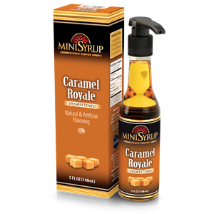 Caramel Royale MiniSyrup 5 FL OZ (148 ml)
