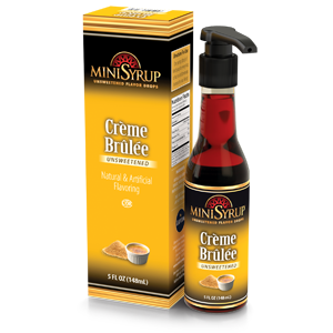 Creme Brulee MiniSyrup 5 FL OZ (148 ml)