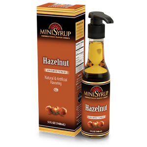 Hazelnut MiniSyrup 5 FL OZ (148 ml)