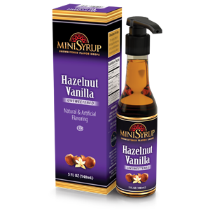 Hazelnut Vanilla MiniSyrup 5 FL OZ (148 ml)
